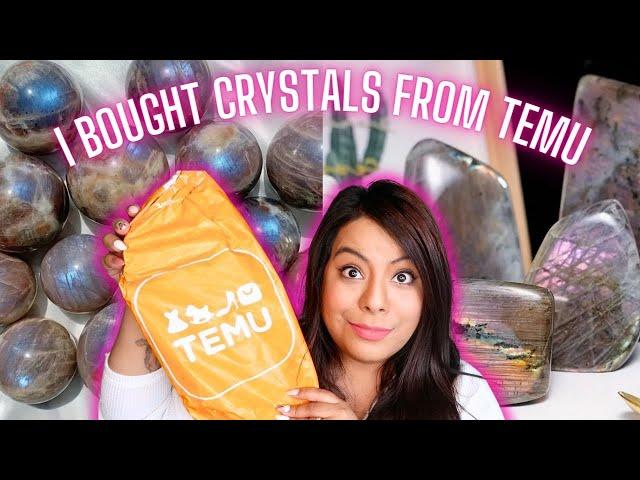 I bought CRYSTALS from Temu, so you don't have to! Worth it? Fakes?