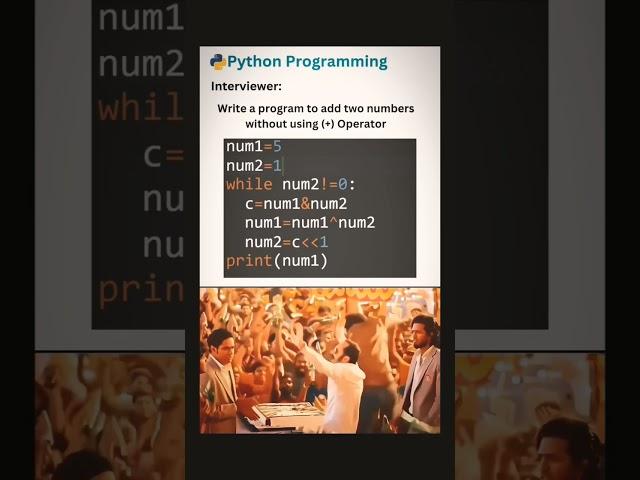 Python coding tricks. #python #codingforbeginners #pythoninterviewquestion