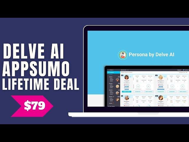 Delve AI Review & Persona by Delve AI Appsumo Lifetime deal