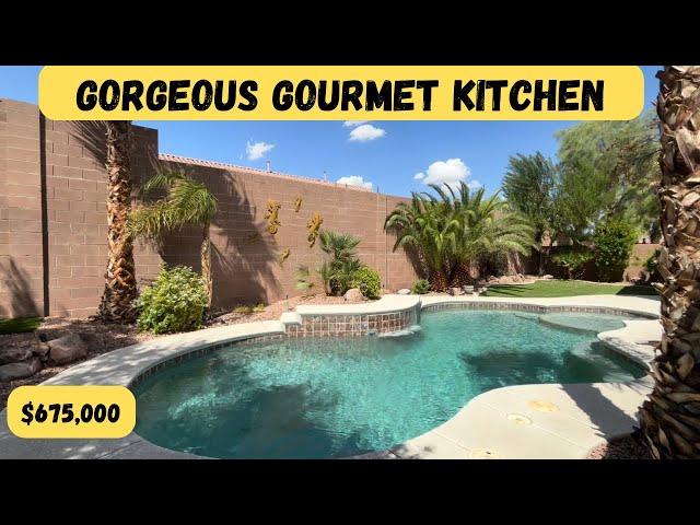 House for Sale Las Vegas with Pool Covered Patio, Homes for Sale Las Vegas Backyard