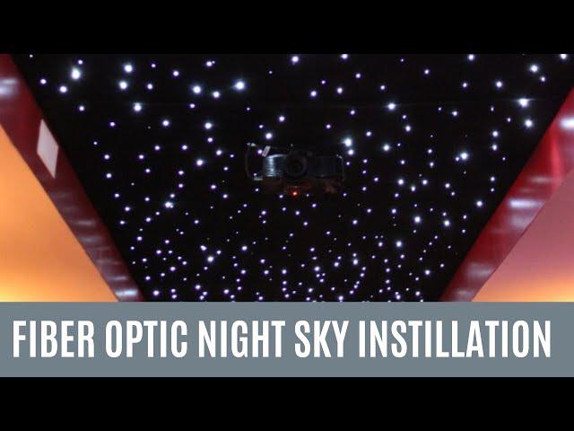 Fiber Optic Night Sky Installation