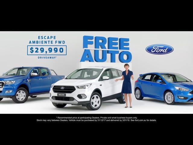 The Ford End of Year Sale @ Binks Ford