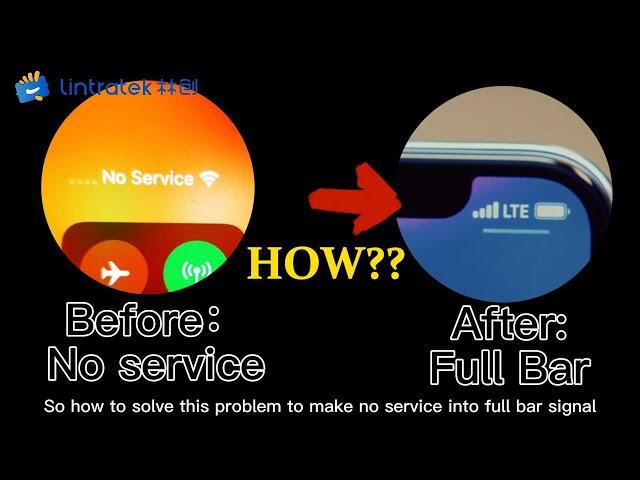 lintratek signal booster | Get Full Bar Signal From NO SERVICE