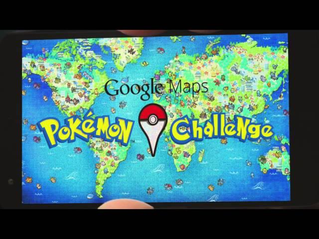 Google Maps: Pokémon Challenge