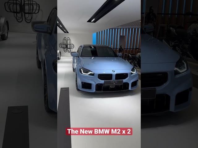 The New BMW M2 in Toronto Red and Zandvoort Blue! #bmwm2 #m2 #newm2