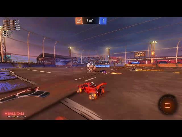 Crazy Rocket League Play. Possibly the best?