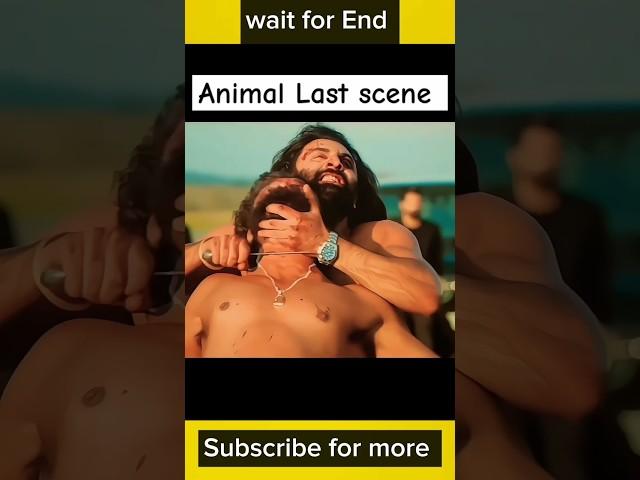Animal movie End Seen Ranbir Kapoor fight Boby Deol #viral #ytshorts#foryou@IQfacttv