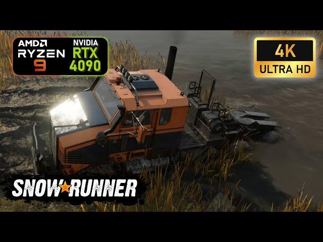 Snow Runner | 4K | Ultra settings | RTX 4090 | R9 7950x