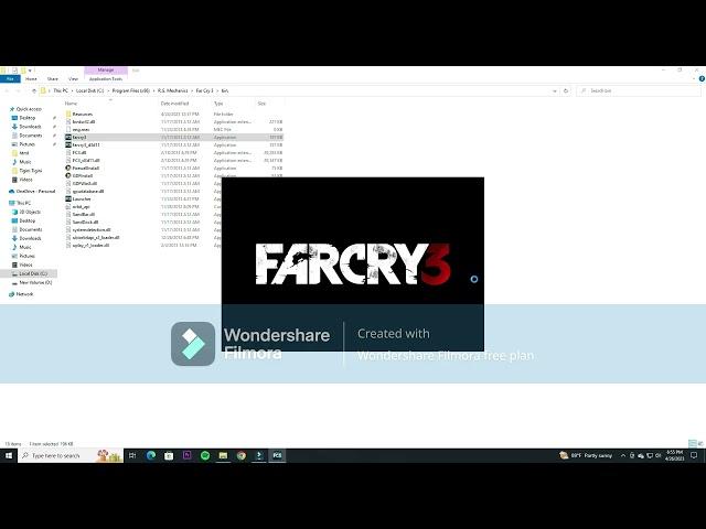 Farcry3 Fix[ Unable to write to C:\ program Files (x86) \ R.G. Mechanics\ Farcry3\ bin\ MechSet.ini]