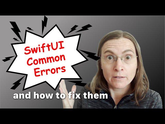 SwiftUI Tutorial: Typical errors with SwiftUI, the preview and how to fix them  [Xcode 14]