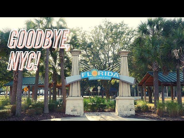 From New York to Florida Moving vlog | Day 1