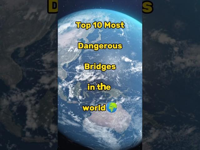 Top 10 Most "Dangerous_Bridges" in the World || Editing Zone || #shorts #trending #newvideo