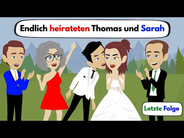 Learn German | Last episode - Thomas and Sarah finally got married | Vocabulary and important verbs