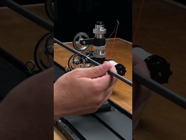 Lightest rod with lightest guides. New American Tackle TiForged Air High Frame Guides #fishing