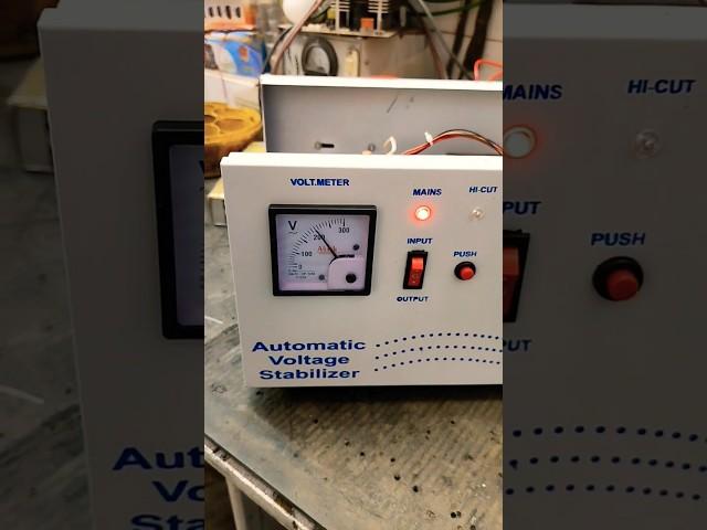 3kv automatic stabilizer 90-290 #electricals #stabilizers