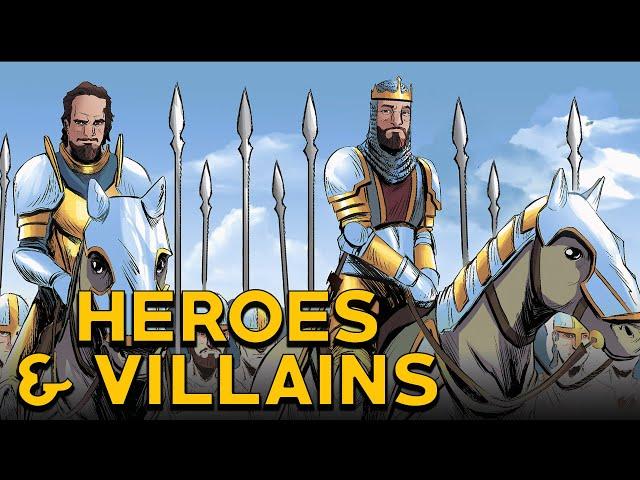 Heroes and Villains of the Arthurian Legends - Medieval Mythology - See U in History (Camelot)