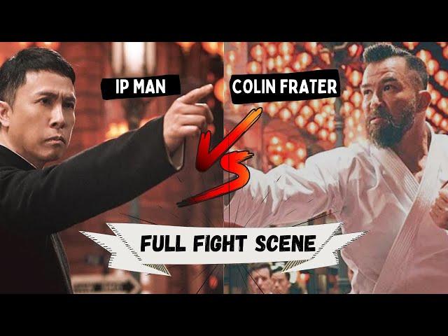 Ip Man vs karate master Donnie Yen vs Chris Collins Ip Man 4 The Finale