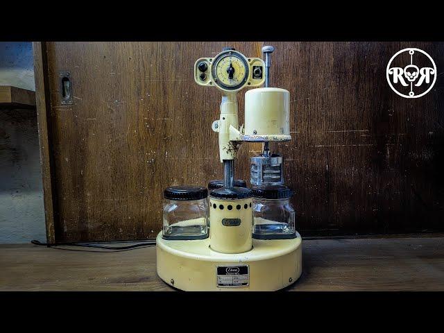 Restoration Vintage German Watch Cleaning Machine - Re-Painting Elma Super Elite