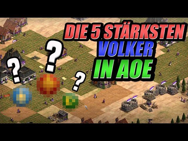 Die 5 STÄRKSTEN Völker in AoE2! (2024) feat. Bodkin Arrow