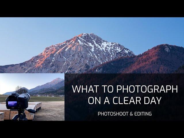 What can I photograph on a clear day? – Blue sky photography