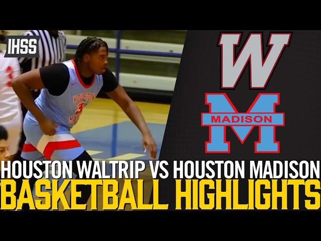 Houston Waltrip vs Houston Madison- 2023 Week 23 Basketball Highlights