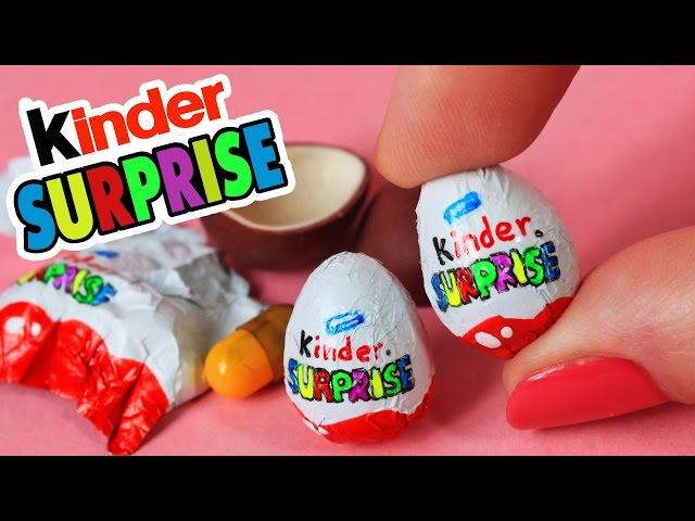 Miniature Kinder Surprise  ️ Polymer clay tutorial ️ AnnaOriona