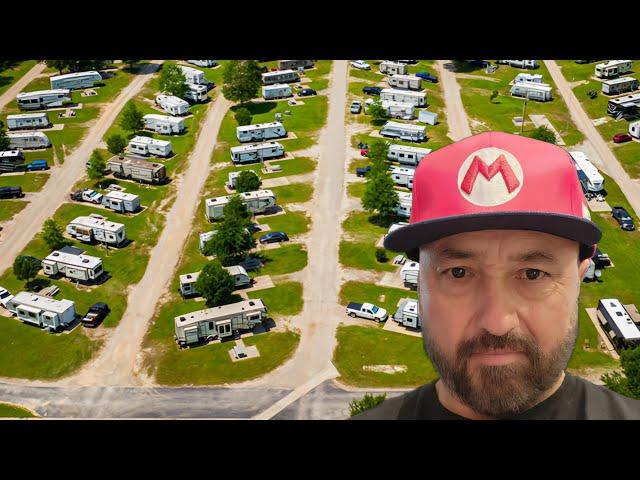 I have lived in an RV park for 7 years.  Cheap living solution 