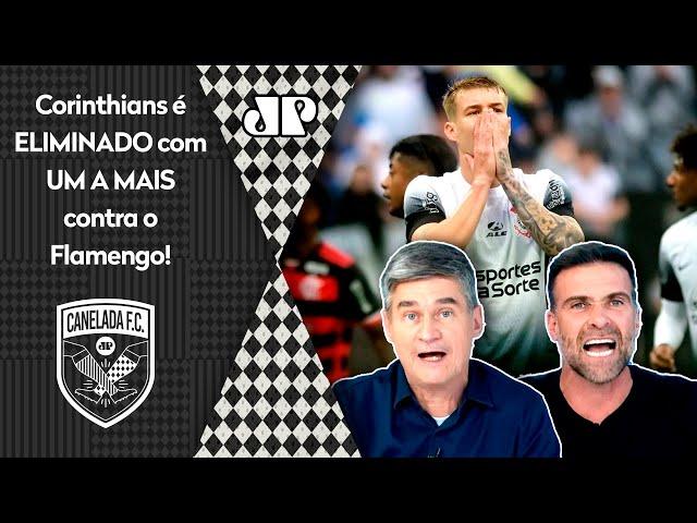 "NÃO DÁ! OLHA O NÍVEL desse Corinthians, cara! É TIME DE SÉRIE B! E o Flamengo..." DEBATE PEGA FOGO!