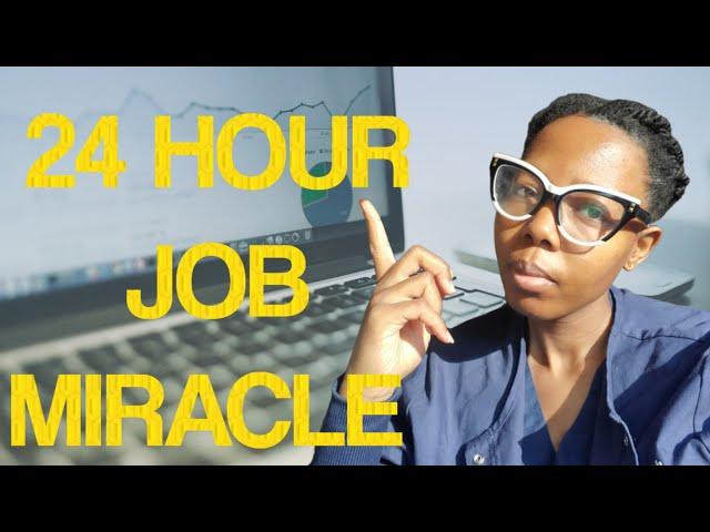 PRAYER TO GET A PERMANENT JOB WITHIN 24 HOURS.