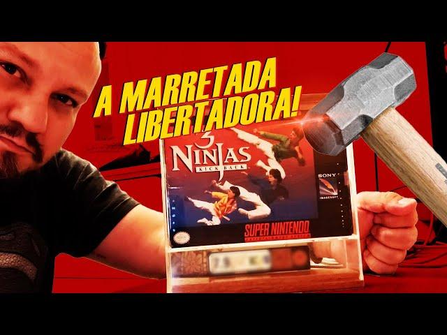 Cartucho Livre! A Marreta da Liberdade de Edgard Melo da Retroteka Games!