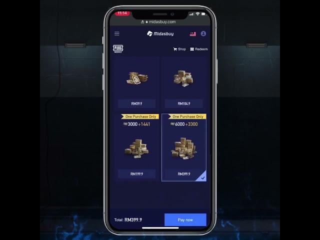 How to get extra UC for PUBG Mobile on Midasbuy