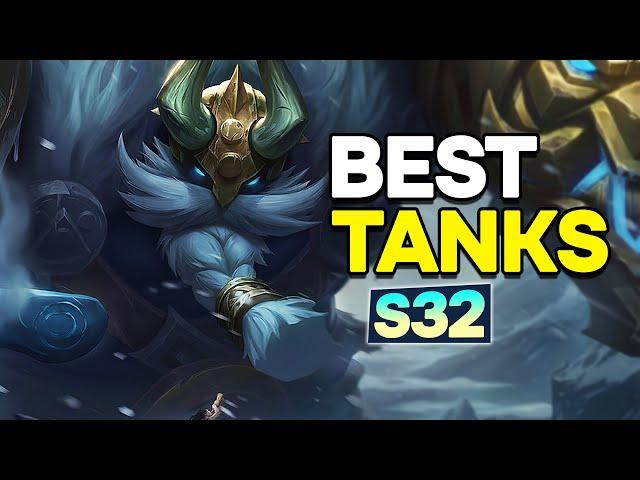 Top 5 BEST Tank in Solo Rank | Season 32 | Mobile Legends