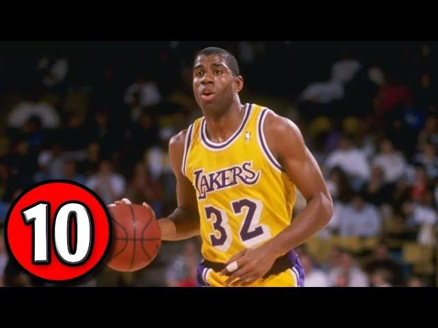 Magic Johnson Top 10 Plays of Career