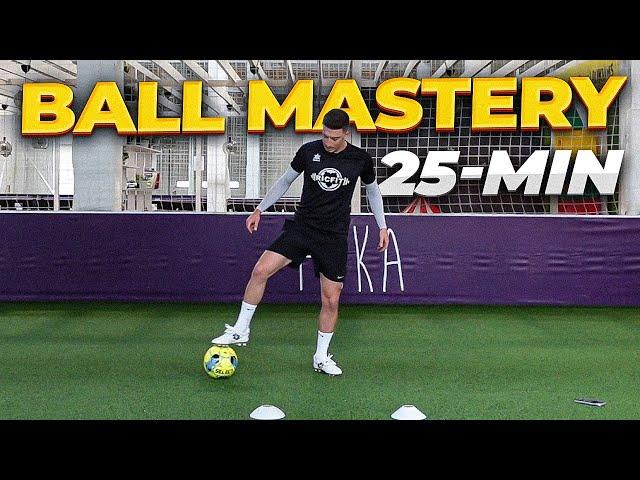 25-Minute Full Follow Along Ball Mastery Workout | Track Your Progress Every Month