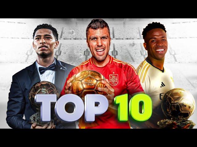 Top 10 Contenders for the Ballon d'Or 2024