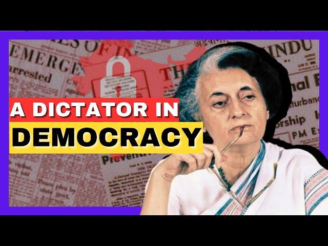 The Darkest Period in History | Indira Gandhi's 1975 Emergency