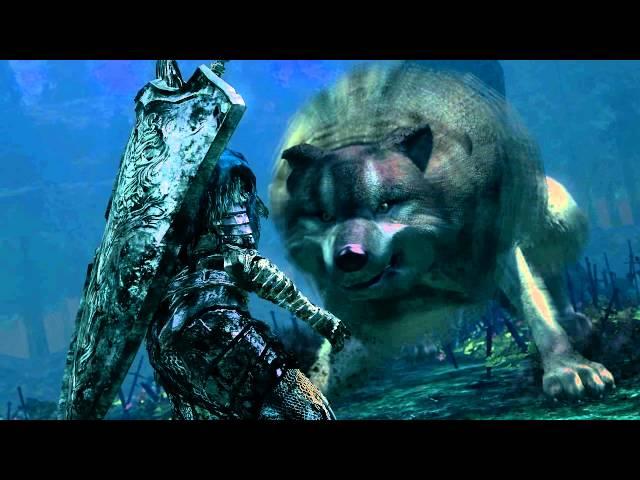 Dark Souls: Sif, The Great Grey Wolf + Remembrance Cutscene