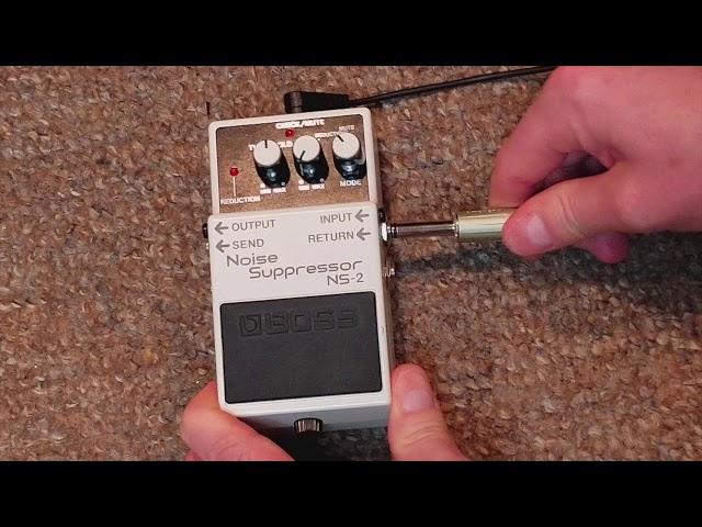 How To Use The Boss NS-2 Noise Suppressor Pedal More Effectively