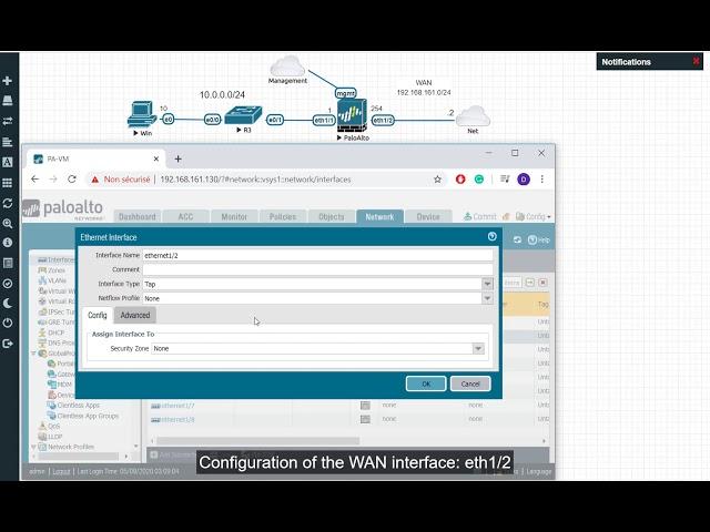 Palo Alto - How to allow access to Internet - Basic configuration (NAT and Security policy)