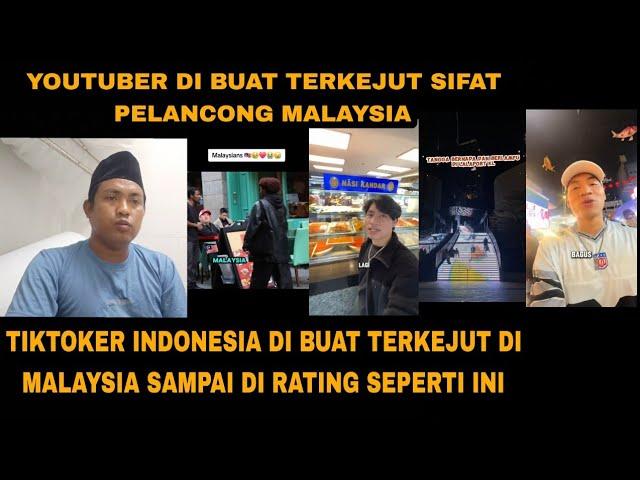 TIKTOKER INDONESIA SHOCK DI MALAYSIA SAMPAI RATING MAKANAN INI HINGGA YOUTUBER KAGUM MALAYSIA