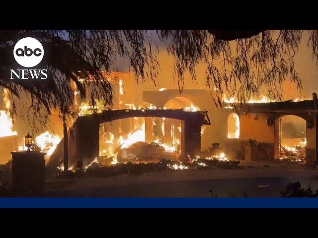 Mountain Fire rips through thousands of acres in Southern California