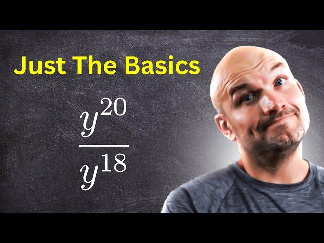 Three Simple Examples of Rules of Exponents