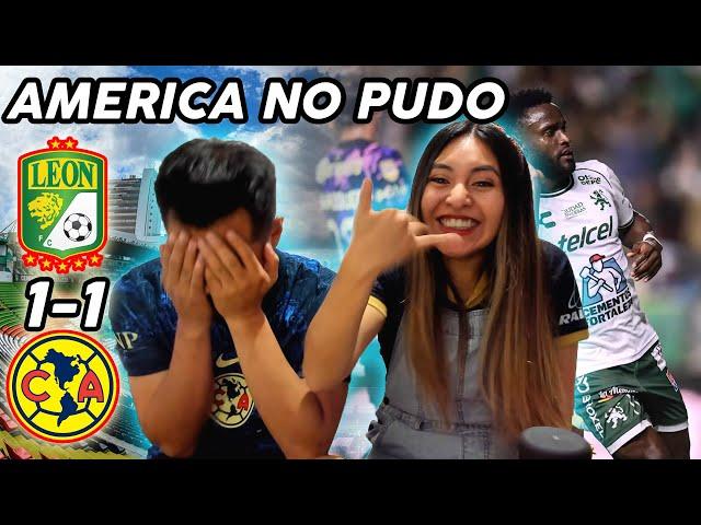 ¡TRISTE EMPATE! Reacciones LEÓN 1-1 AMERICA Jornada 11 Liga Mx