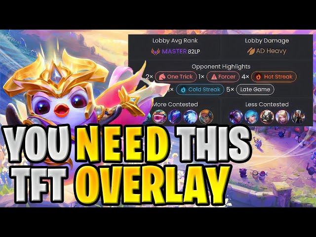 This TFT App / Overlay Will Help You CLIMB RANKED | TFT Guide