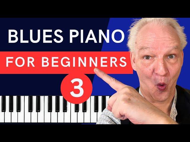 Blues Piano for Beginners 3,  Let's combine chords, blues scale & turnaround (Now With Sheet Music)