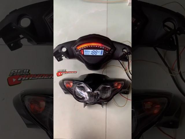 MODIFIKASI JUPITER Z BURHAN JADI MX KING  #shorts