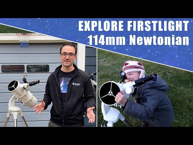 Explore Firstlight 114mm Newtonian Telescope - Full Review