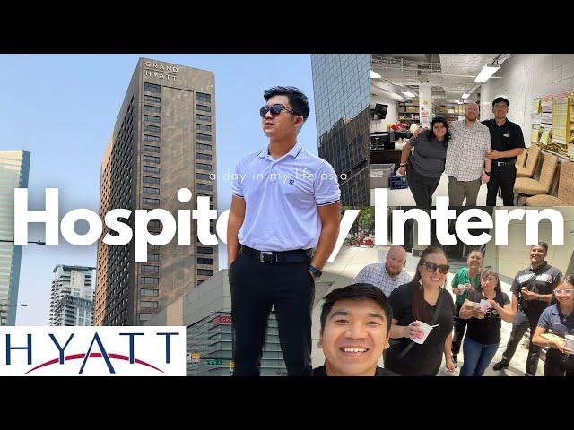 A day in the life of a Hospitality Management Intern | Grand Hyatt Denver