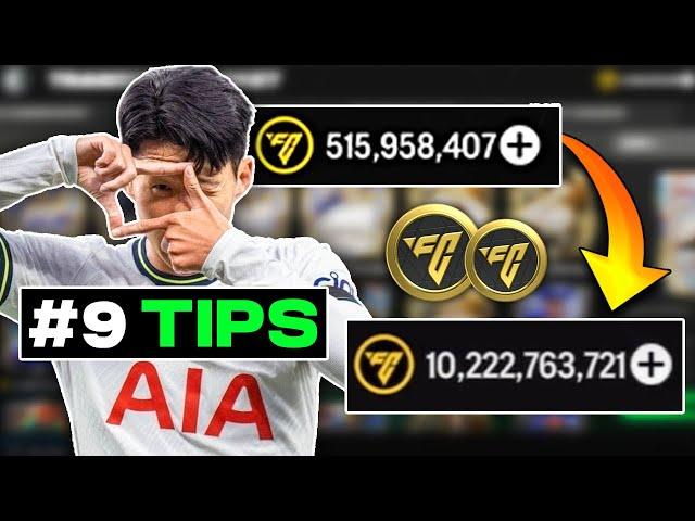 9 TiPS To MAKE BILLIONS of COINS in EA FC Mobile