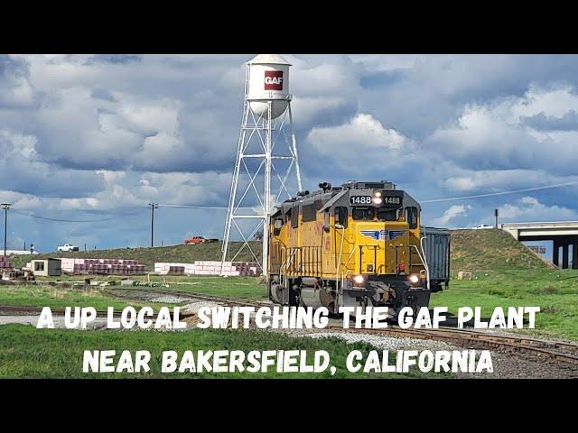 UP Local Switching the GAF Plant at Lerdo, Ca.